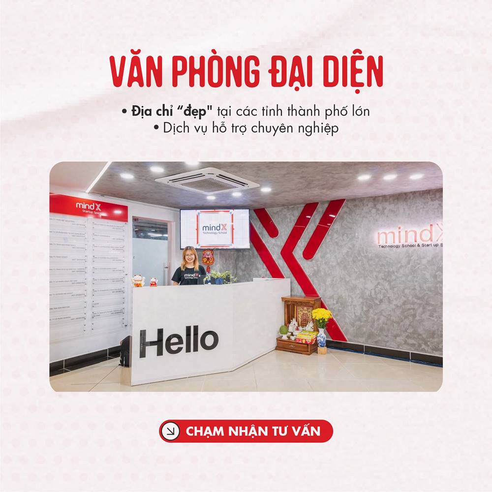 MindX Startup Space - Cho thuê văn phòng trọn gói, coworking space tại TP.HCM - vlook.vn