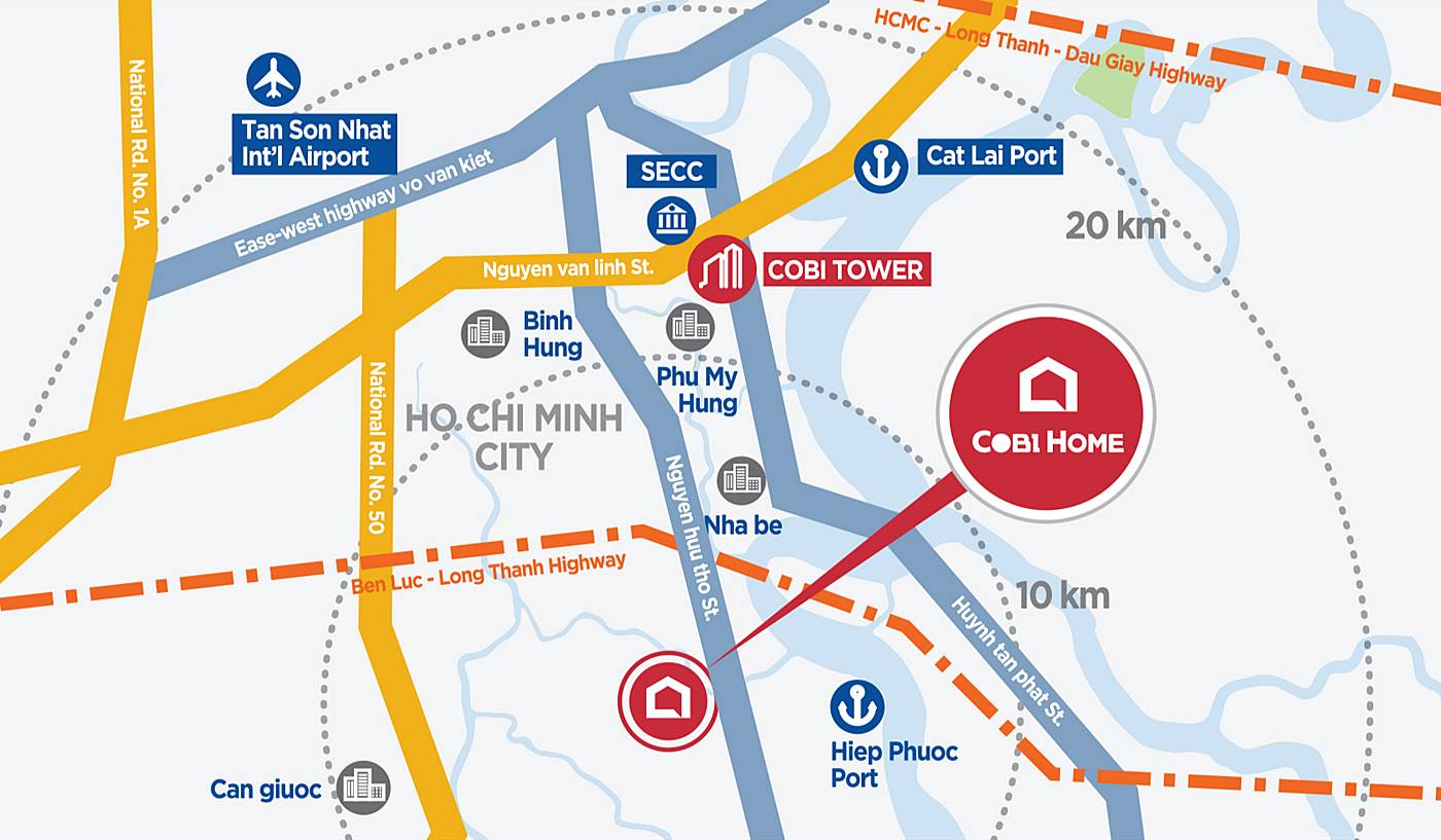 Văn phòng trọn gói Cobi Work - KCN Long Hậu, Long An - vlook.vn