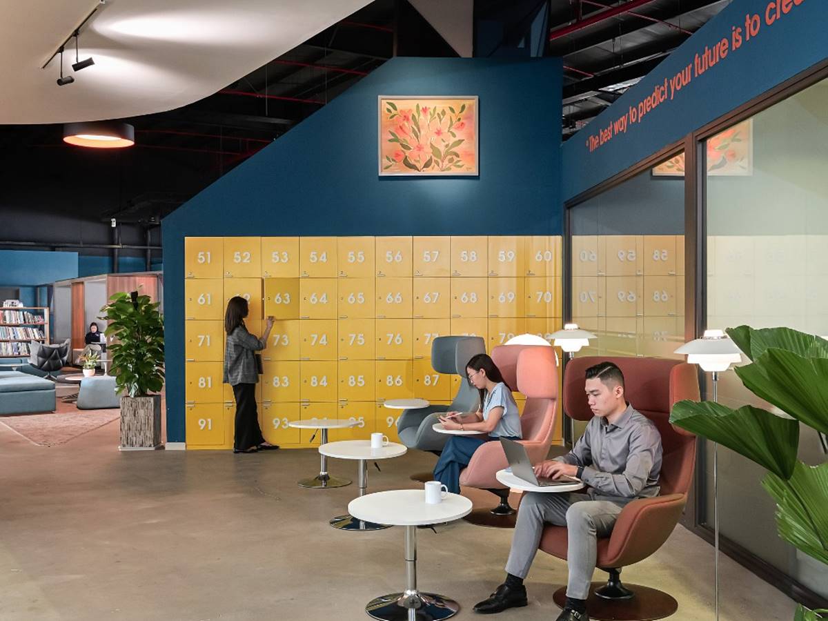 Văn phòng trọn gói Designer Hub • C-Space, 12-13 đường N1, Khu Thương Mại Nam, P. Tân Thuận Đông, Quận 7 - vlook