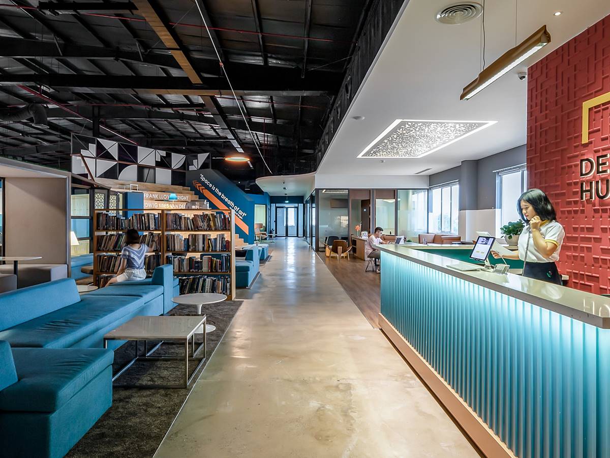 Văn phòng trọn gói Designer Hub • C-Space, 12-13 đường N1, Khu Thương Mại Nam, P. Tân Thuận Đông, Quận 7 - vlook