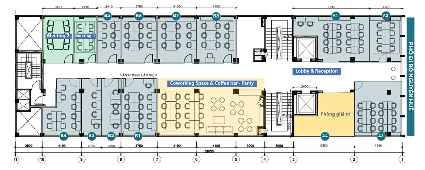 Văn phòng trọn gói Sabay Office • Nguyễn Huệ, 68 Nguyễn Huệ, Phường Bến Nghé, Quận 1 - vlook.vn