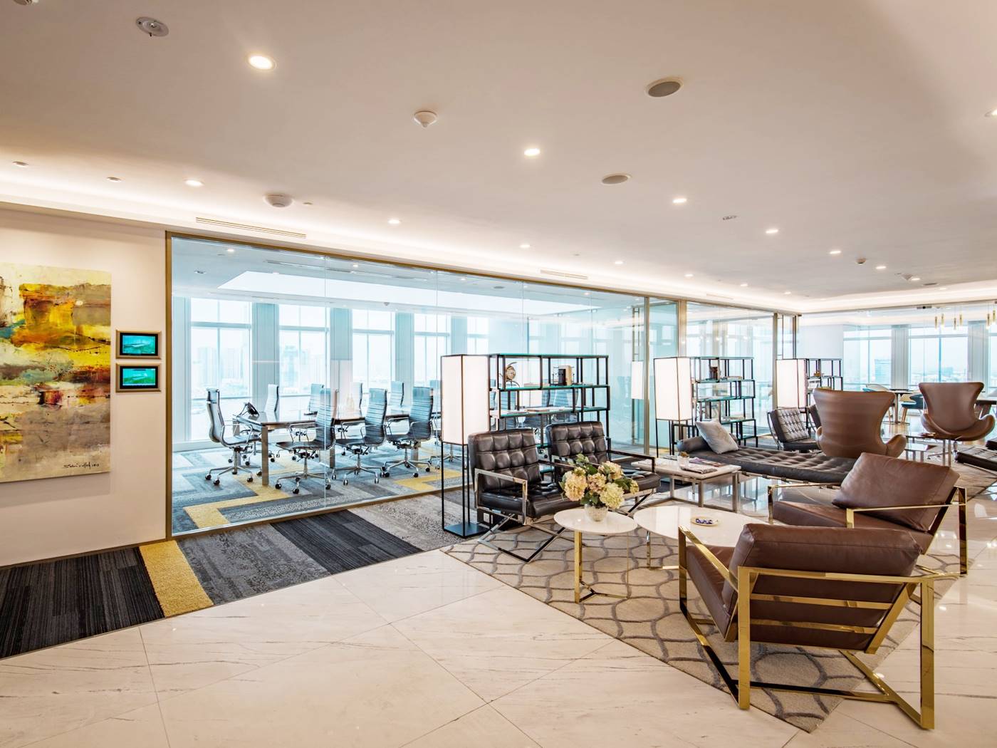 Văn phòng trọn gói CEO SUITE • Vietcombank Tower, 05 Công Trường Mê Linh, Phường Bến Nghé, Quận 1 - Vlook.vn