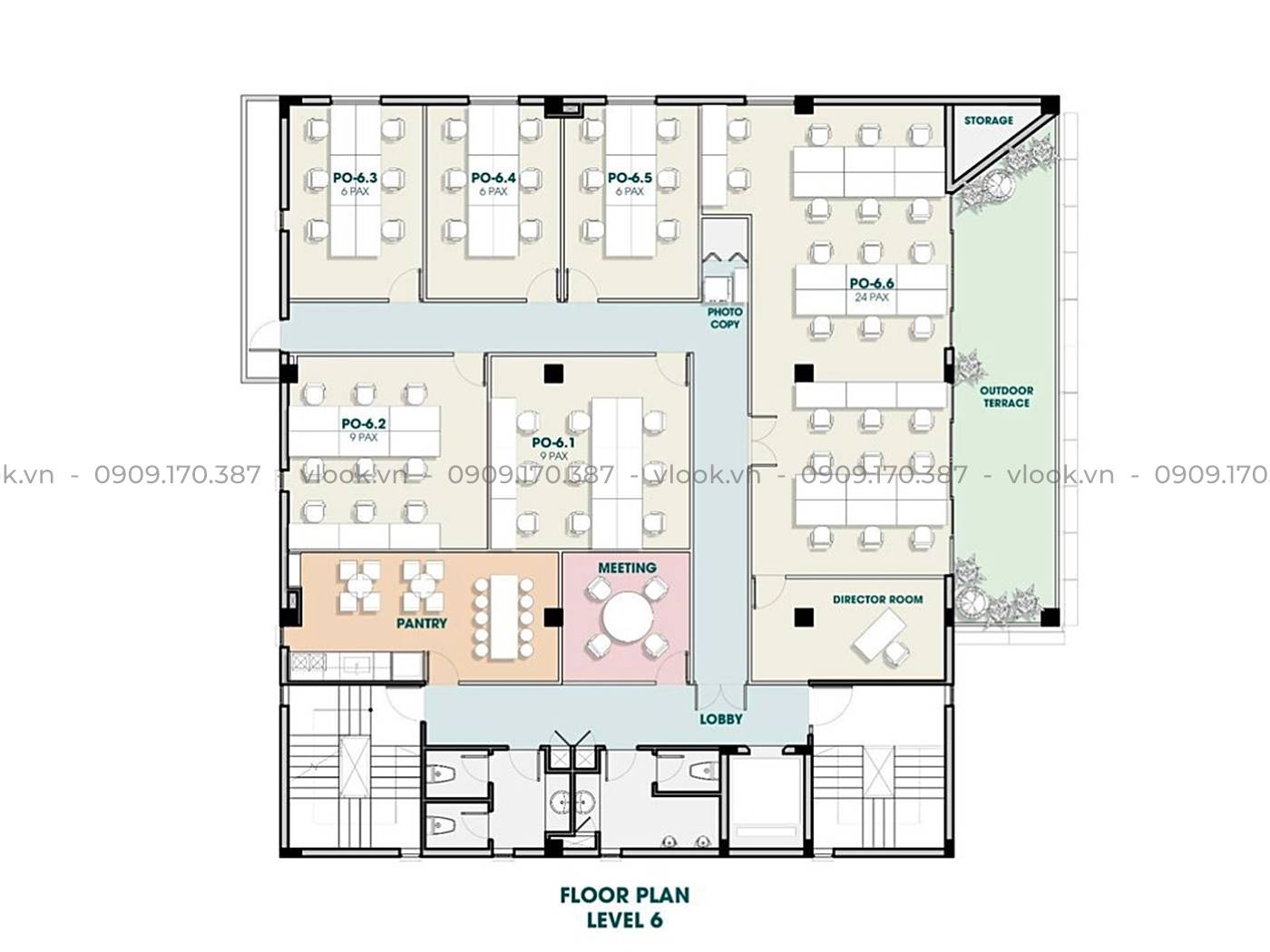 Cho thuê văn phòng trọn gói, coworking tại Serepok • Phan Chu Trinh, 175 Phan Chu Trinh, Phường 13, Quận Bình Thạnh - Vlook