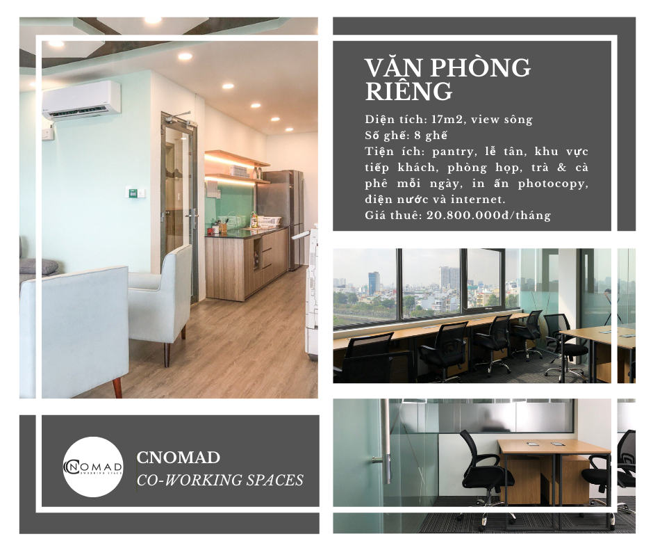 Văn phòng trọn gói tại CNOMAD • Saigon Building, 428 Trường Sa, Phường 2, Quận Phú Nhuận - Vlook.vn