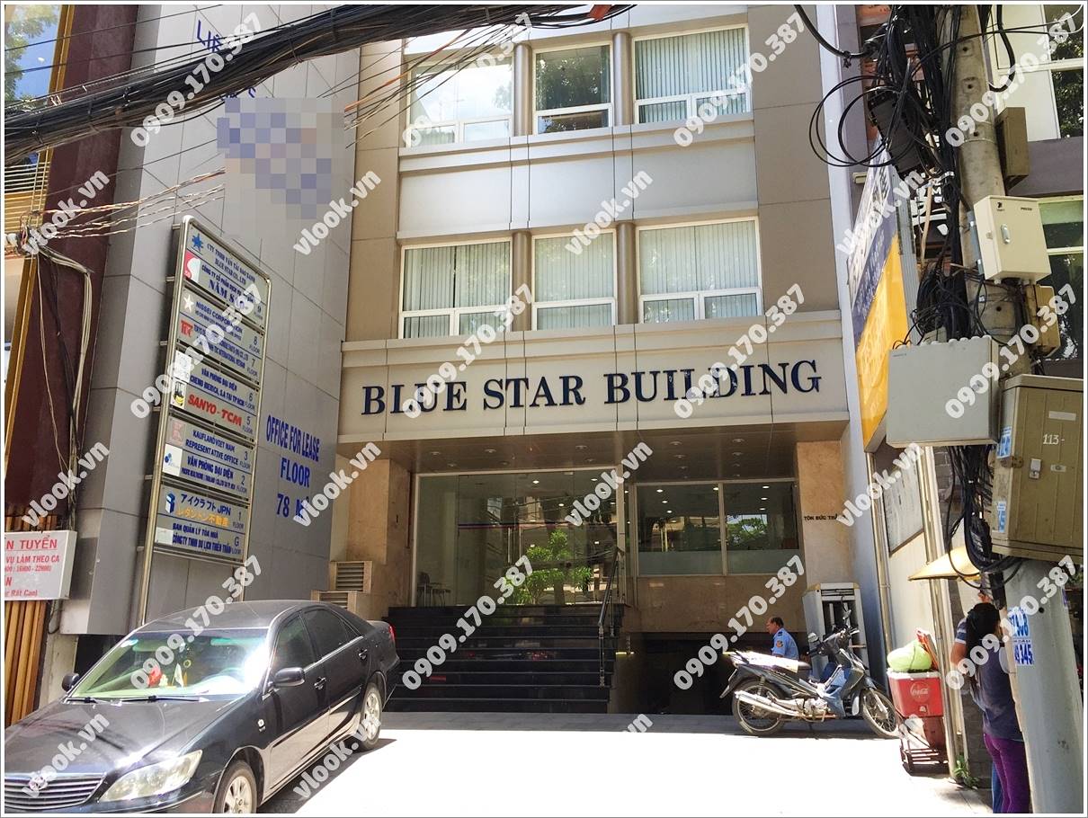 Cao ốc văn phòng cho thuê Blue Star Building Tôn Đức Thắng Quận 1 - vlook.vn