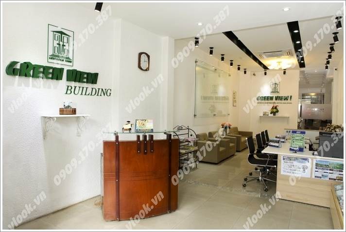 Cao ốc cho thuê văn phòng Green View I Building, Lê Thánh Tôn, Quận 1, TPHCM - vlook.vn