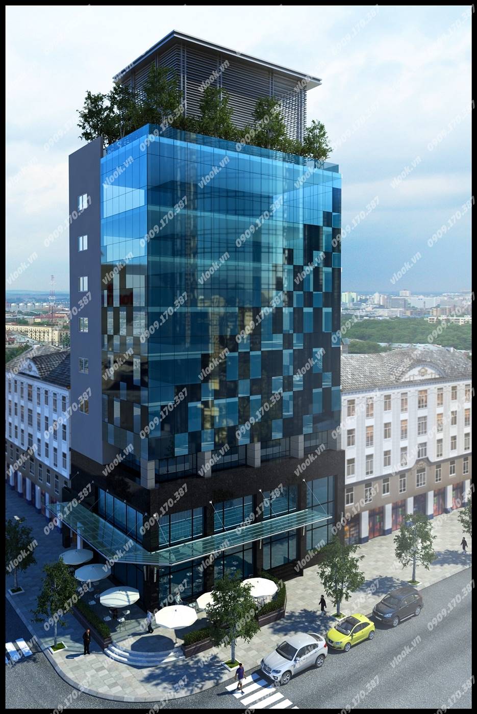 Cao ốc văn phòng cho thuê tòa nhà PVV Tower, Phạm Ngọc Thạch, Quận 3, TPHCM - vlook.vn