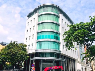 Cao ốc cho thuê văn phòng Hòang Hoàng Triều Building, Phổ Quang, Quận Tân Bình - vlook.vn