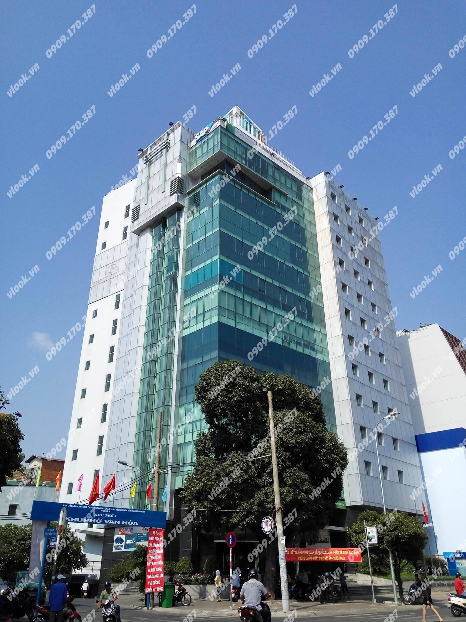 Cao ốc cho thuê văn phòng Q-Smart Building, Phan Đăng Lưu, Quận Bình Thạnh, TPHCM - vlook.vn