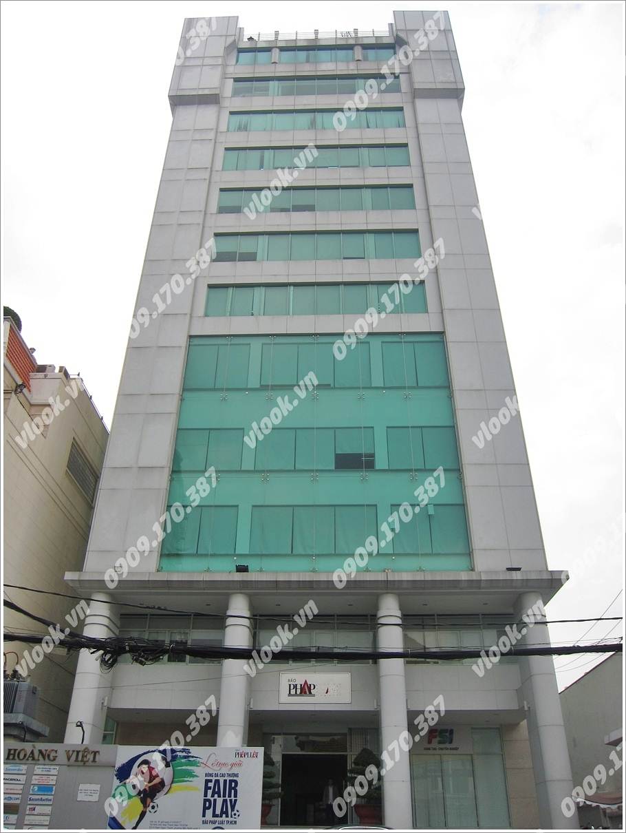 Cao ốc cho thuê văn phòng Hoàng Việt Building Phường 4 Quận Tân Bình TP.HCM - vlook.vn