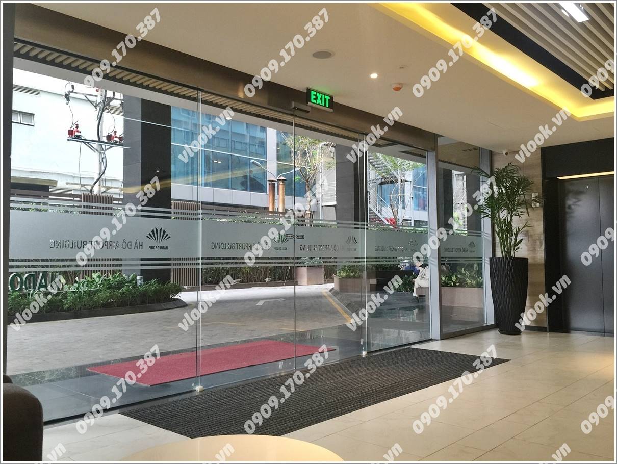 Cao ốc văn phòng cho thuê tòa nhà Hado Airport Building 2 Hồng Hà Quận Tân Bình TP.HCM