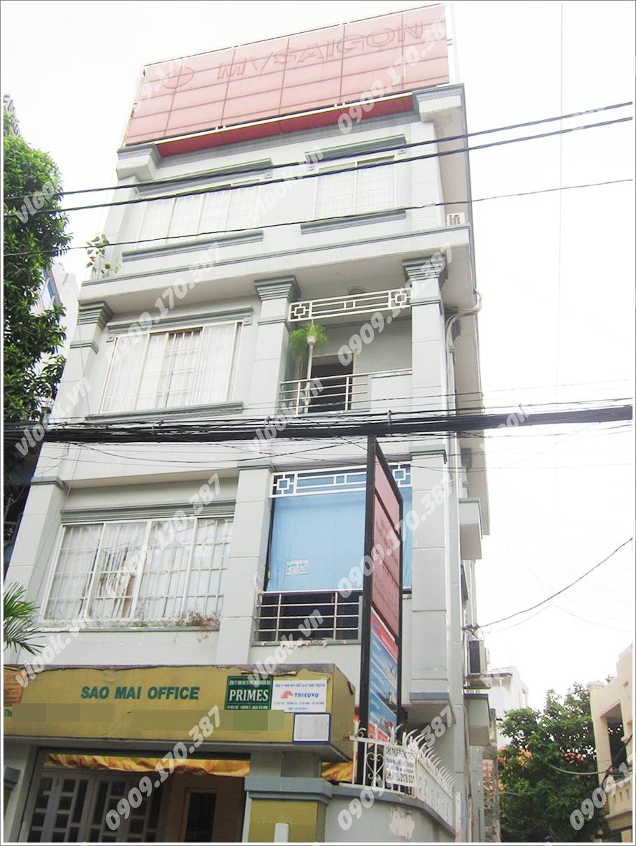 Cao ốc văn phòng cho thuê Sao Mai Office, Yên Thế, Phường 2 Quận Tân Bình TP.HCM - vlook.vn