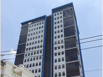 Cao ốc văn phòng cho thuê tòa nhà Melody Residence, Âu Cơ, Quận Tân Phú, TPHCM - vlook.vn
