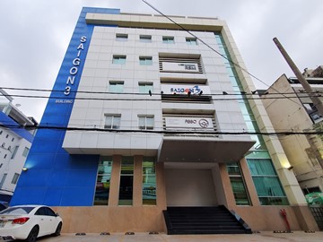 Cao ốc cho thuê văn phòng Saigon 3 Building, Nguyễn Văn Thủ, Quận 1 - vlook.vn