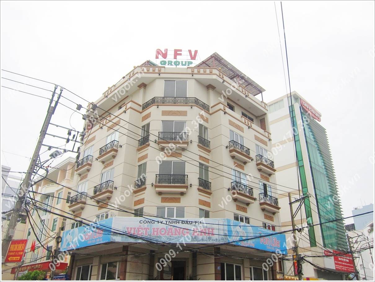 Cao ốc cho thuê văn phòng NFV Building, Hoàng Việt, Quận Tân Bình, TPHCM - vlook.vn