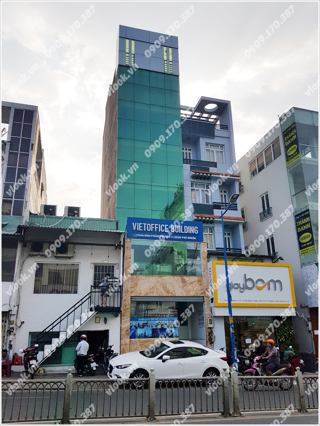 Cao ốc cho thuê văn phòng Vietoffice Building, Phan Đình Phùng, Quận Phú Nhuận, TPHCM - vlook.vn
