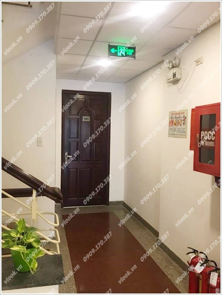 Cao ốc cho thuê văn phòng Thiên An Office, Tôn Thất Đạm, Quận 1, TPHCM - vlook.vn