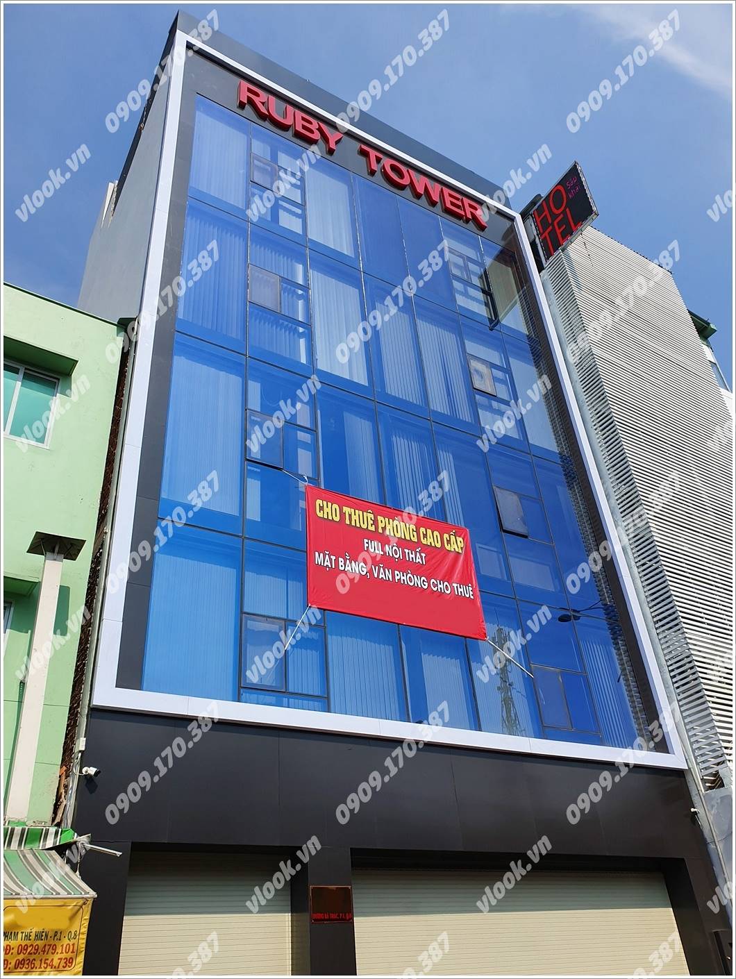 Cao ốc cho thuê văn phòng Ruby Tower, Dương Bá Trạc, Quận 8, TPHCM - vlook.vn