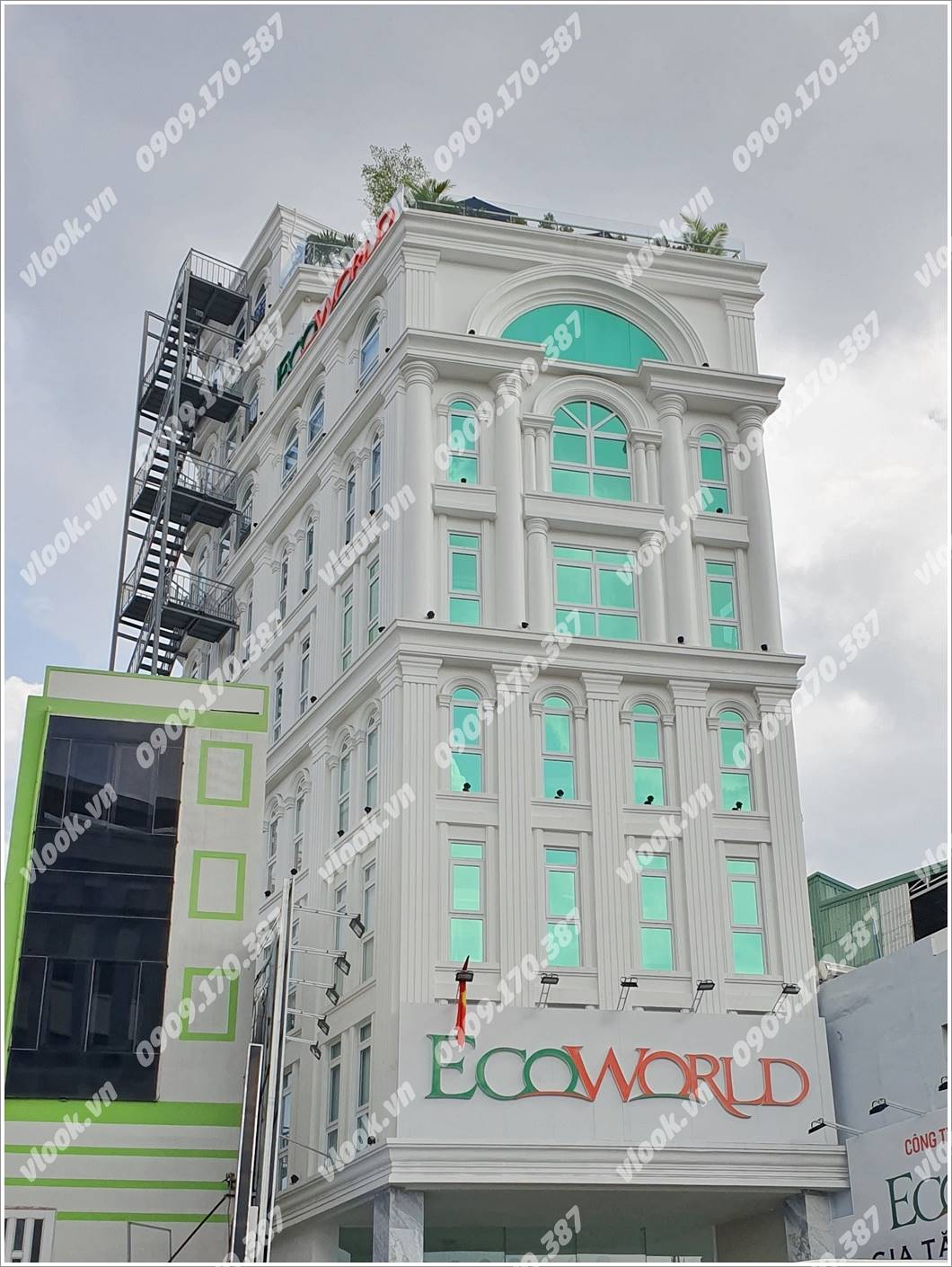 Cao ốc cho thuê văn phòng Ecoworld Building, Hoàng Văn Thụ, Quận Phú Nhuận, TPHCM - vlook.vn
