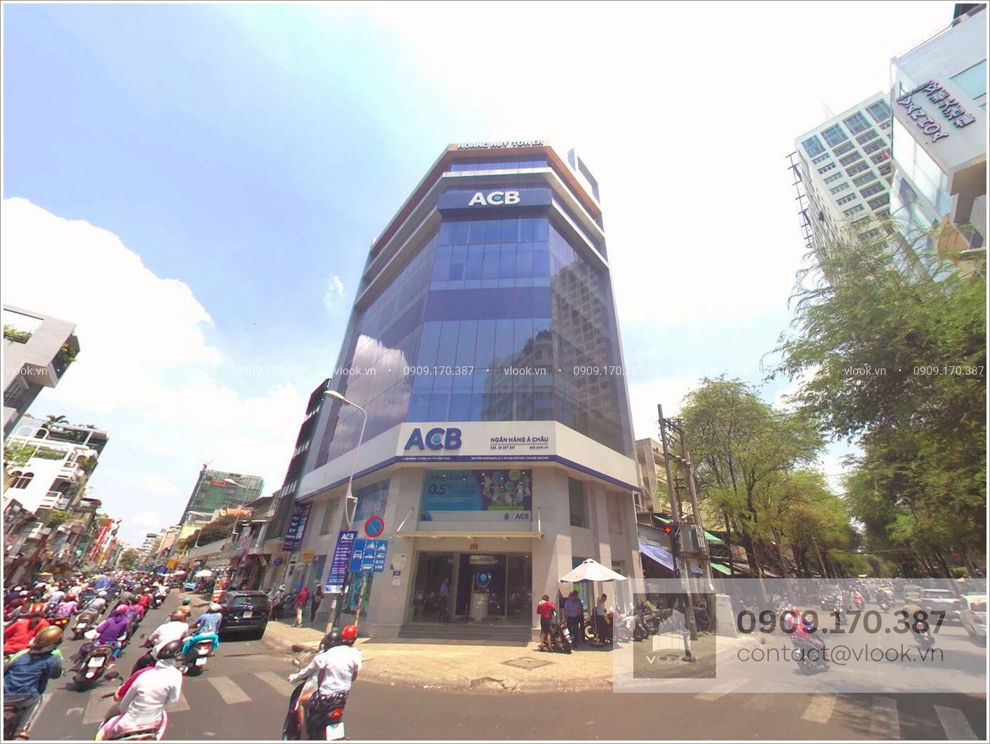 Hoàng Huy Tower - ACB Building - 268 Trần Hưng Đạo, Phường 11, Quận 5 - Văn phòng cho thuê TP.HCM - vlook.vn