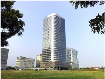 Cao ốc cho thuê văn phòng Petroland Tower, Tân Trào, Quận 7, TPHCM - vlook.vn