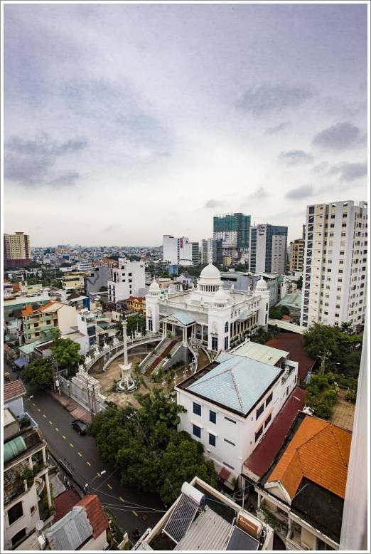 Cao ốc văn phòng cho thuê tòa nhà Saigon View Residences, Nguyễn Cửu Vân, Quận Bình Thạnh, TPHCM - vlook.vn