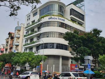 Cao ốc văn phòng cho thuê tòa nhà Saigon House Building, Hoàng Diệu, Quận 4, TPHCM - vlook.vn