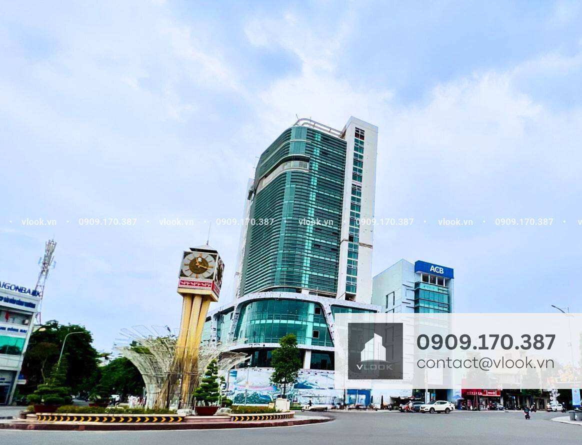 Cao ốc văn phòng cho thuê tòa nhà Tín Nghĩa Plaza, Hà Huy Giáp, Biên Hoà, Đồng Nai - vlook.vn